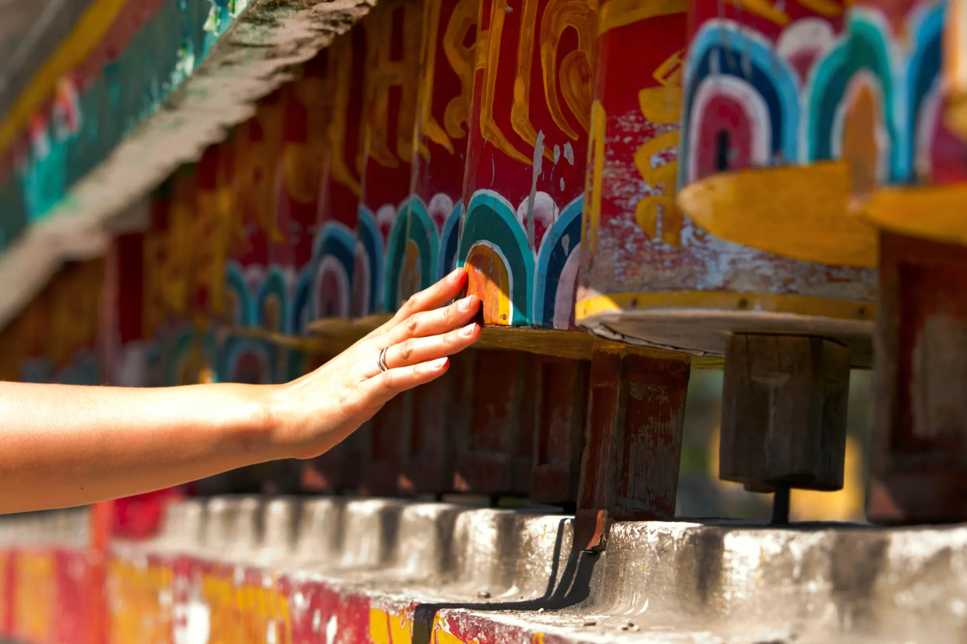 Rukousmyllyt Sikkimissä