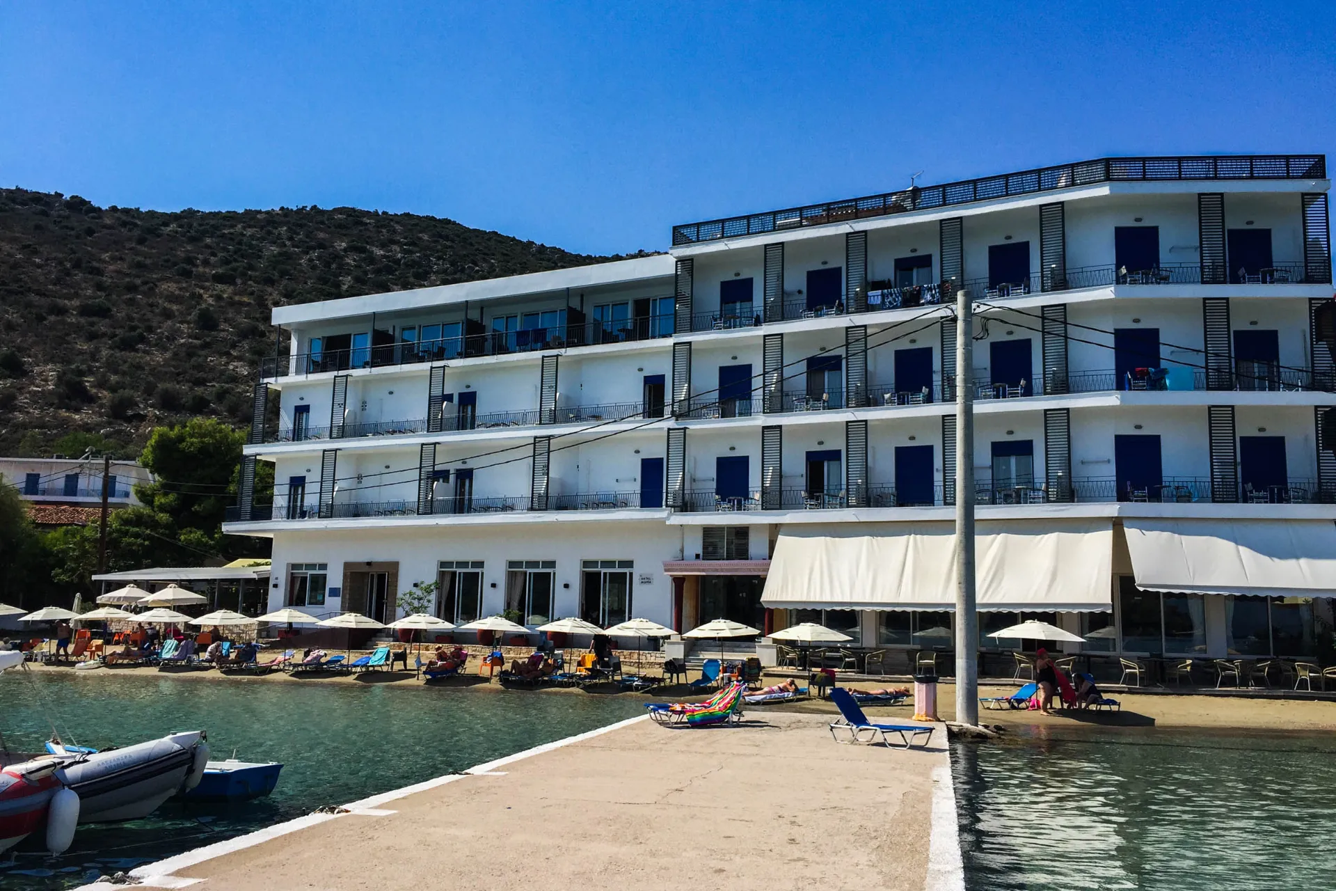 Rentoutumista Hotel Minoassa Tolossa