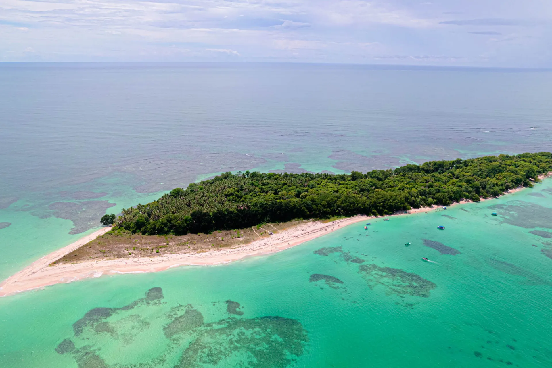 Ilmakuva Bird Islandista