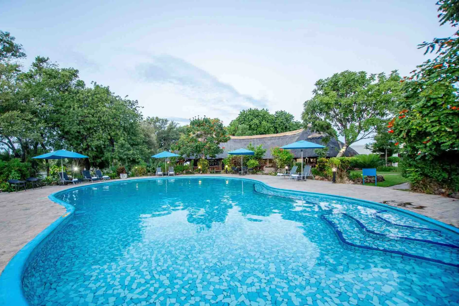 Uima-allas houkuttelee Uima-allas houkuttelee