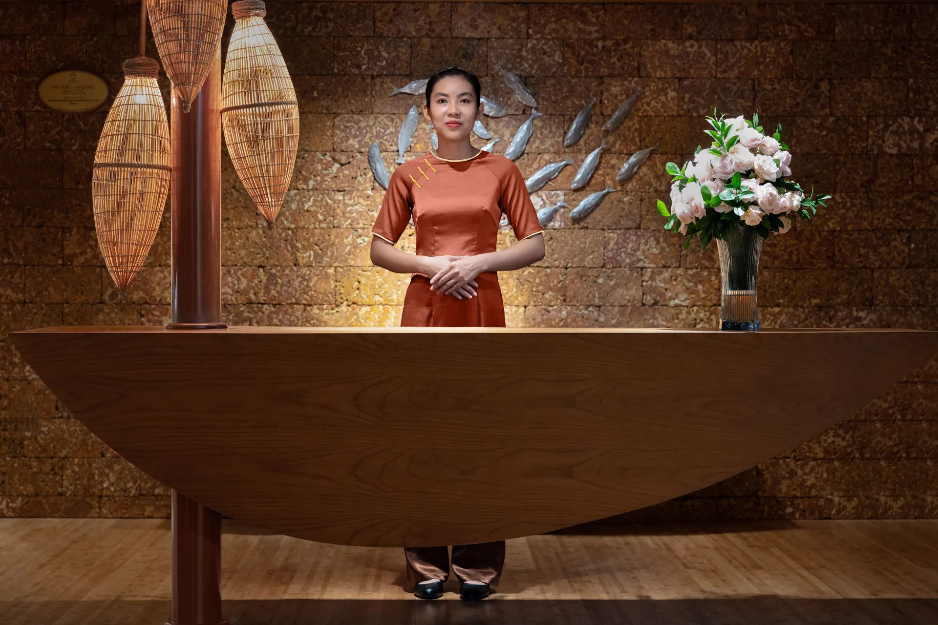 Vastaanotto laivalla