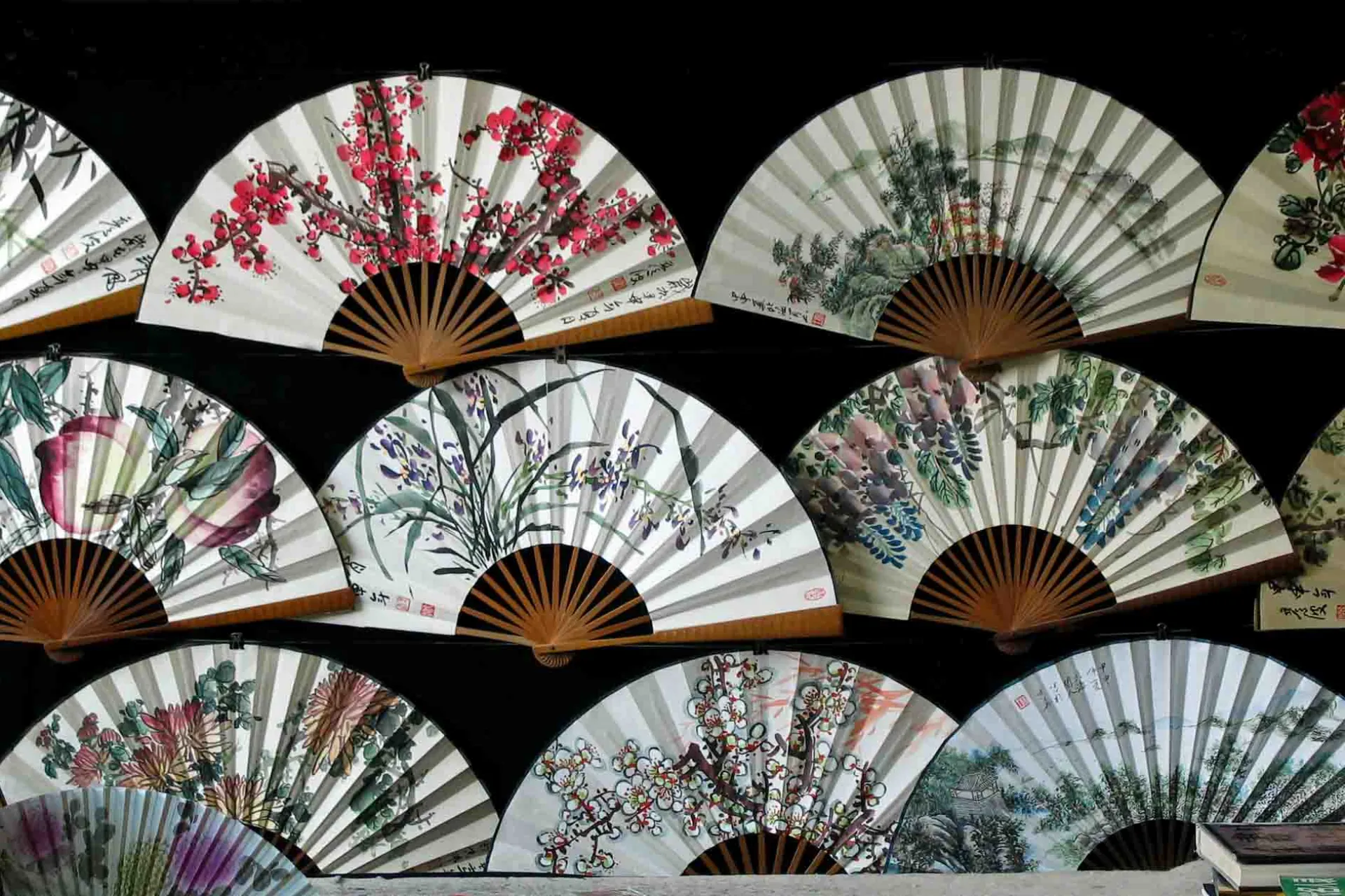 Kiinalaiset viuhkat Kiinalaiset viuhkat