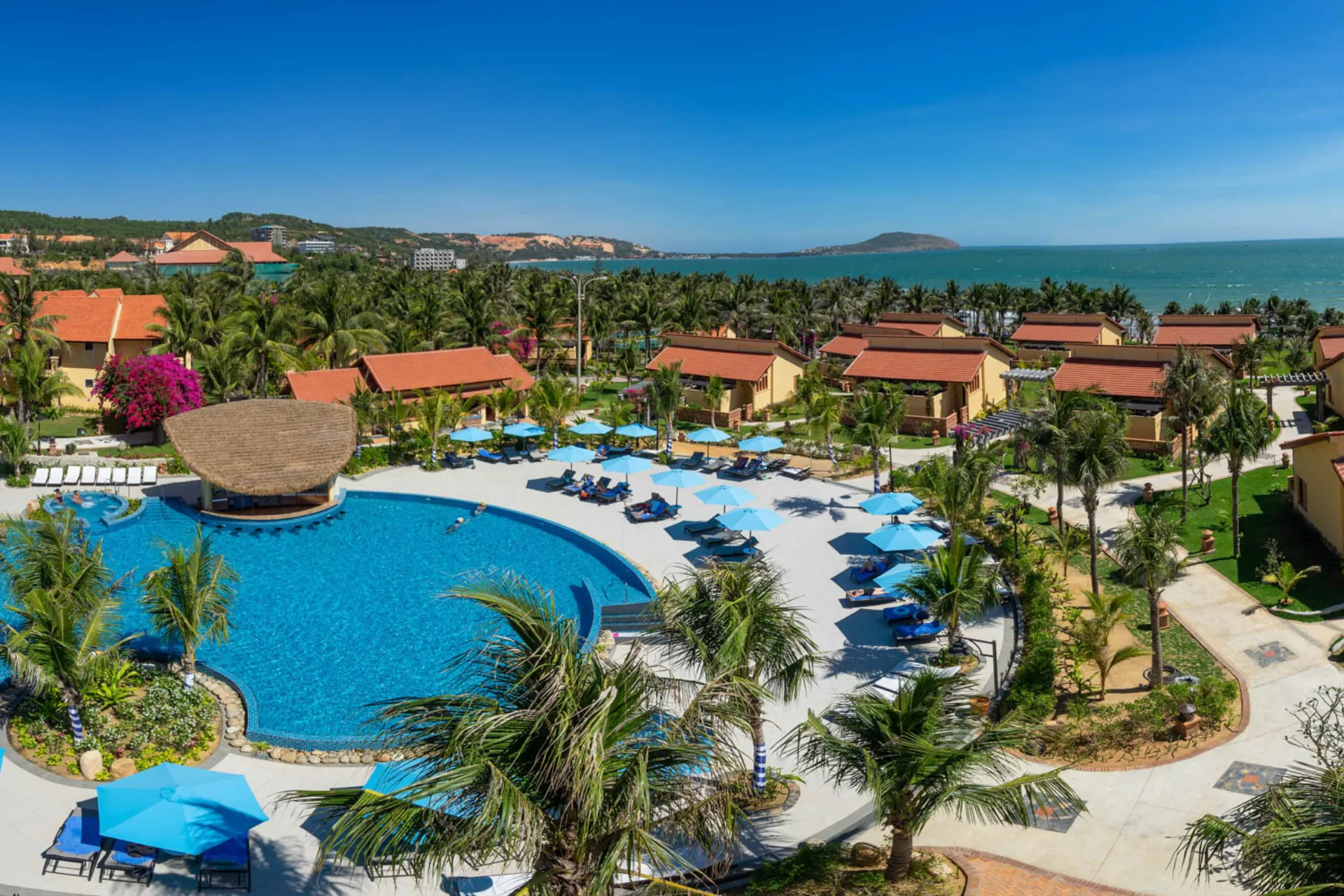 Hotel Pandanus Resort – puutarha-allas