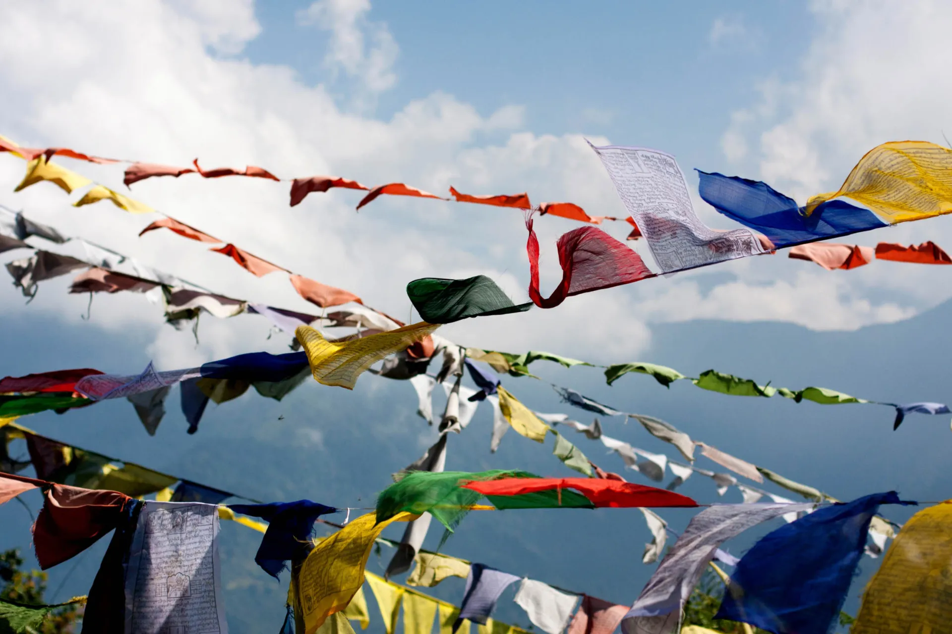 Rukousliput Sikkimissä