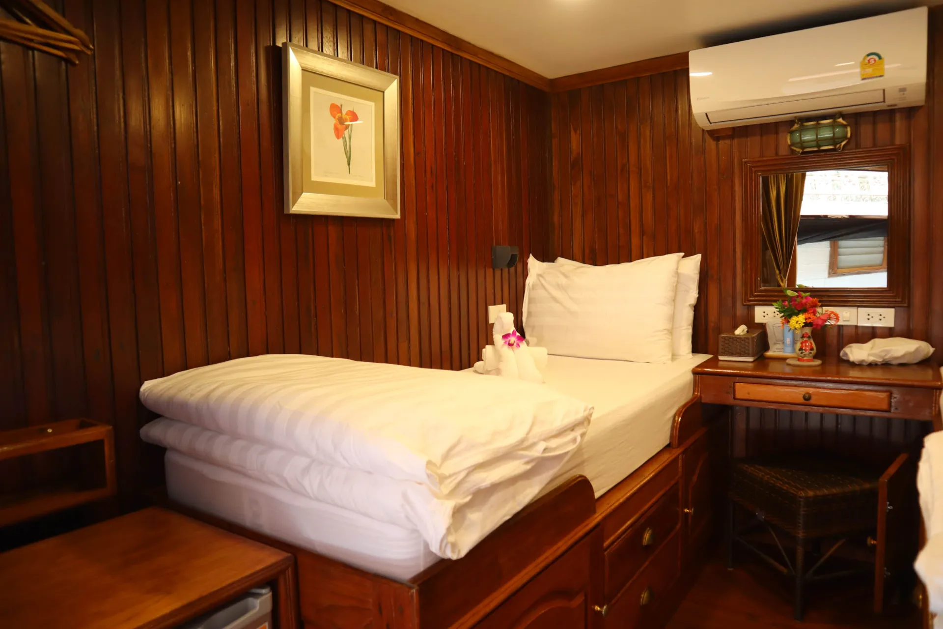 Kahden hengen hytti ilmastoinnilla Kahden hengen hytti ilmastoinnilla