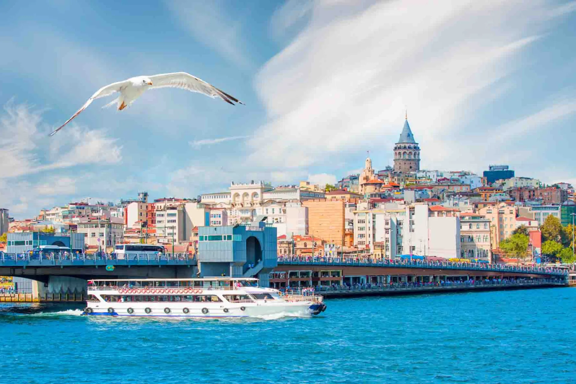 Galata-silta ja Galata-torni – missä meri, taivas ja historia kohtaavat