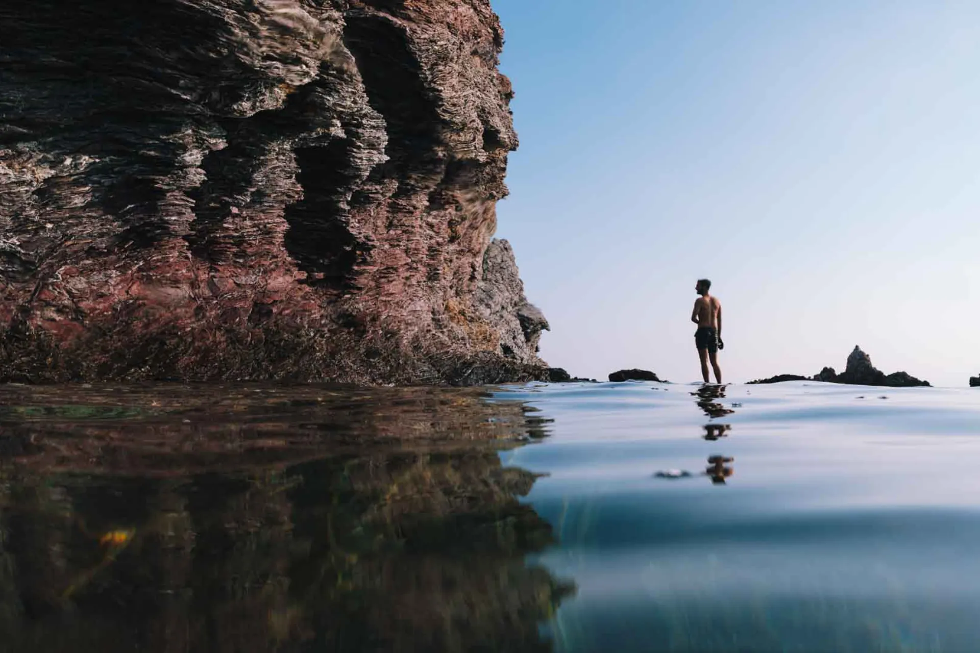 Rannikkonäkymä Akamasin luonnonsuojelualueelta Rannikkonäkymä Akamasin luonnonsuojelualueelta