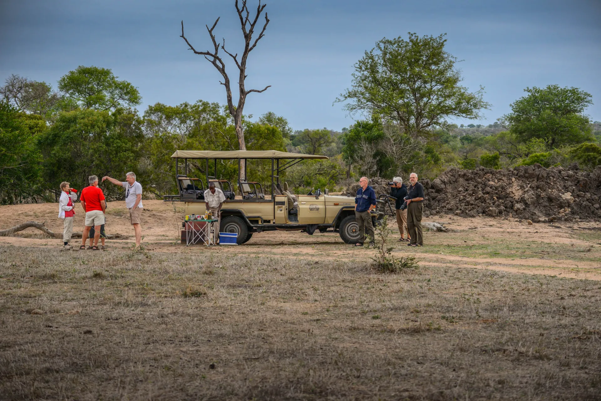 Tauko savannilla, ja baari on avoinna Tauko savannilla, ja baari on avoinna