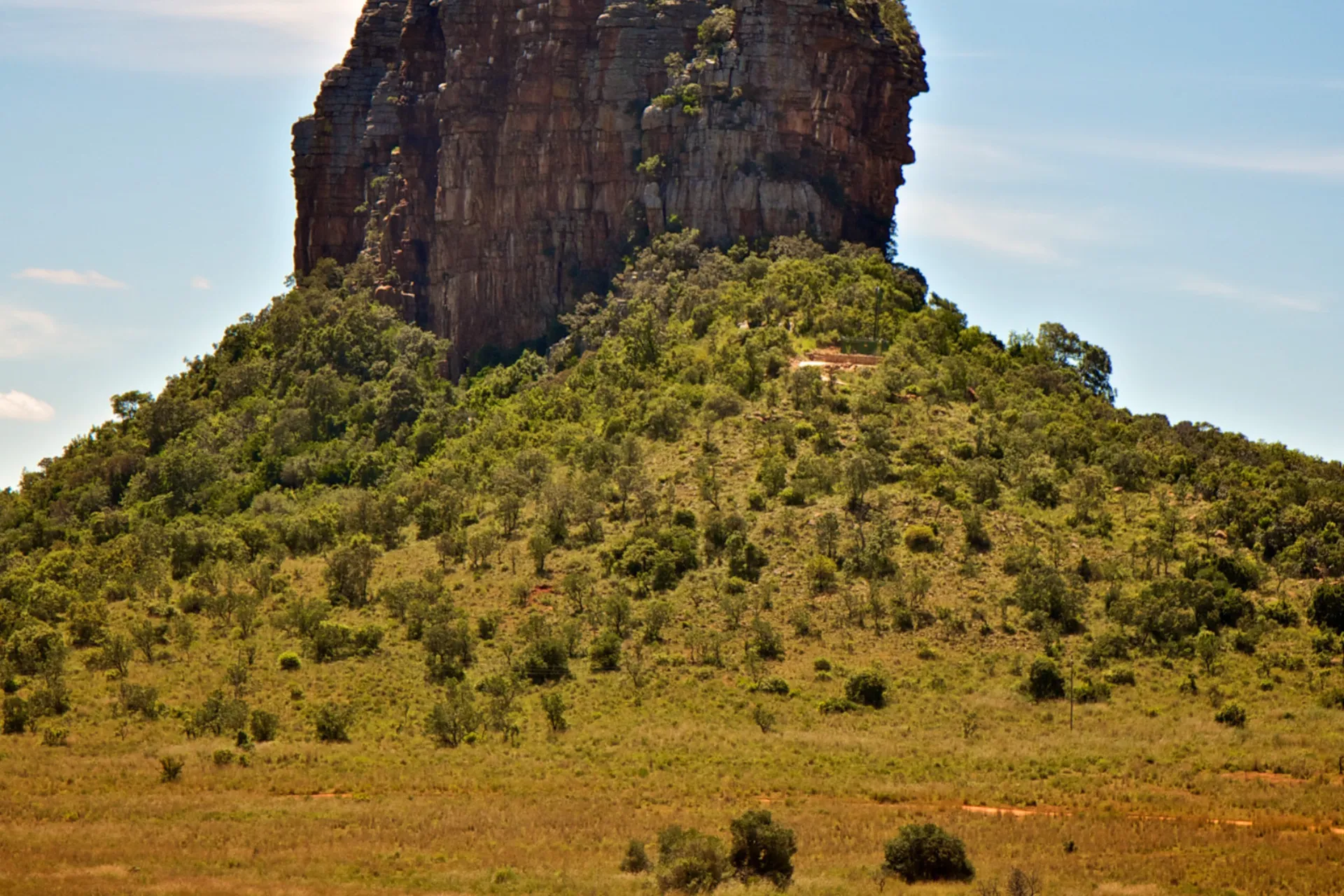 Entabeni-vuori nousee merkittävästi alueellamme