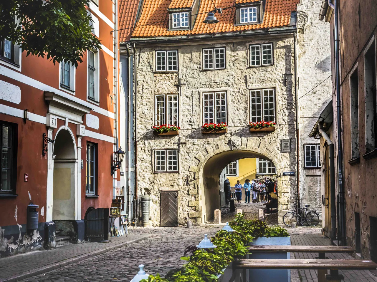 Ruotsalaisportti (Zviedru vārti) Riiassa, Latviassa – historiallinen 1600-luvun kaupunginportti Ruotsalaisportti (Zviedru vārti) Riiassa, Latviassa – historiallinen 1600-luvun kaupunginportti