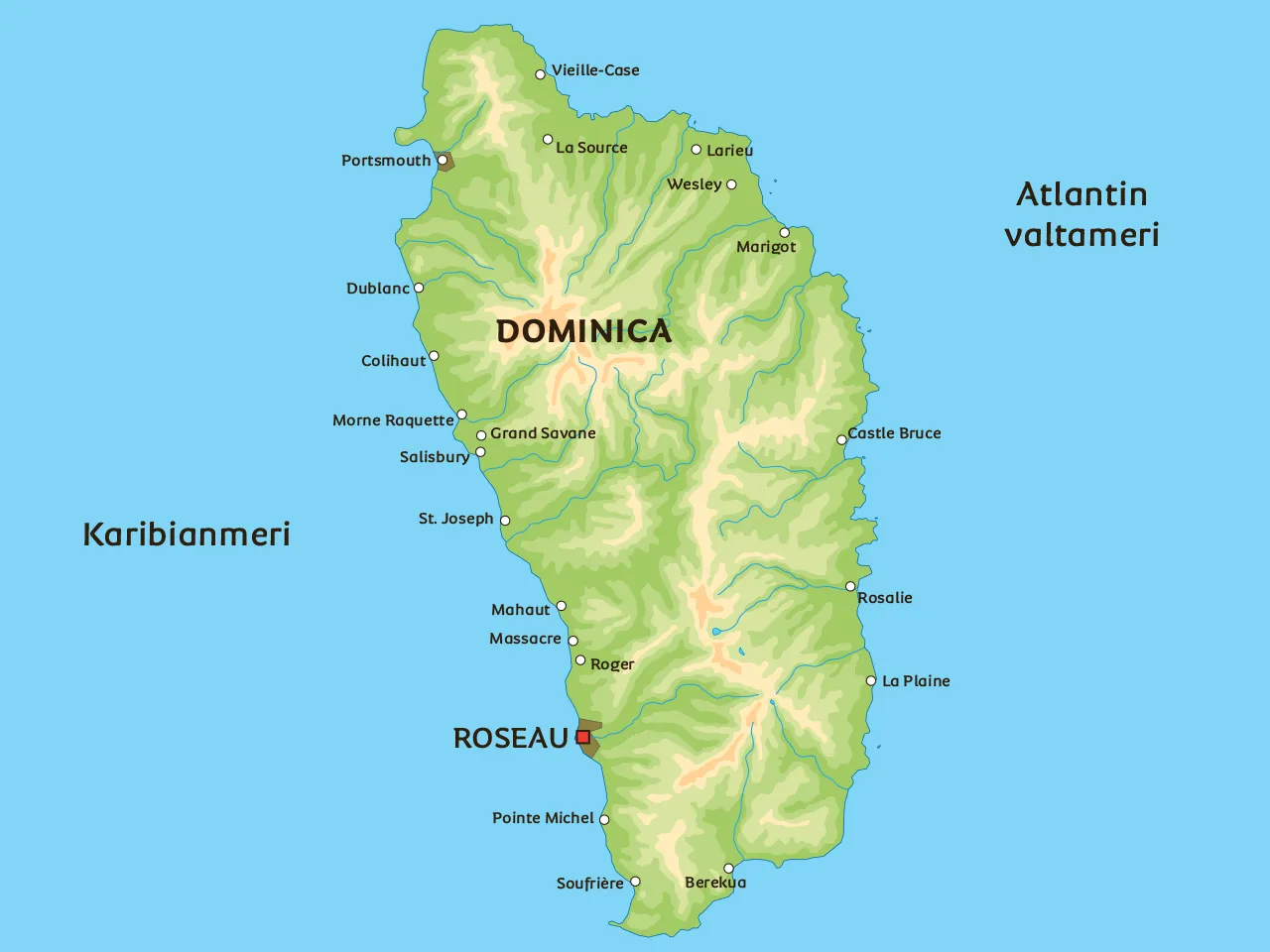 Dominica Kartta dominica-kartta