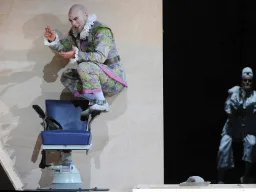 Kohtaus Mozartin Figaron häistä Kohtaus Mozartin Figaron häistä