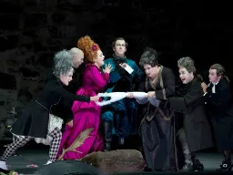 Kohtaus Mozartin Figaron häistä Kohtaus Mozartin Figaron häistä