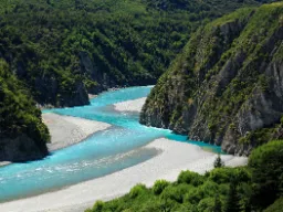 Näkymä TranzAlpine-junasta 1