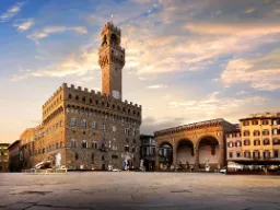Palazzo Vecchio Piazza della Signorialla Firenzessä