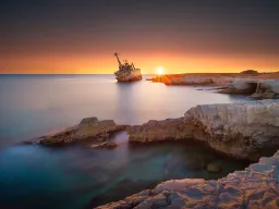 Auringonlasku laivanhylyn kanssa – kummallista kyllä, suosittu turistikohde Auringonlasku laivanhylyn kanssa – kummallista kyllä, suosittu turistikohde