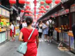 Katuruokamarkkinat Pekingissä