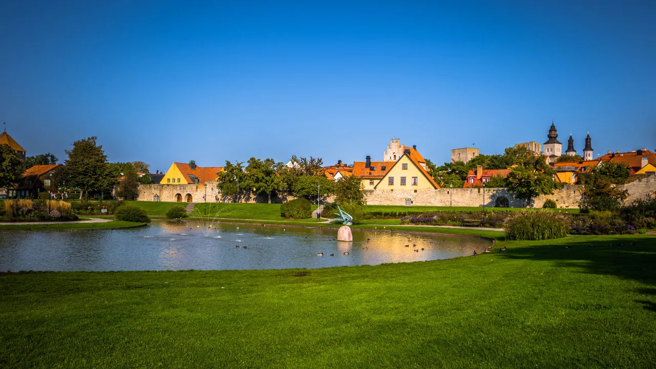 Visby Gotlannissa on Unescon maailmanperintökohde
