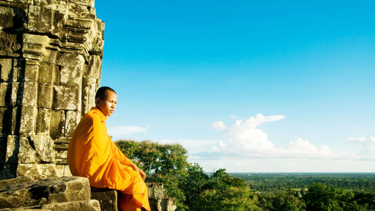 Munkki Angkor Watissa