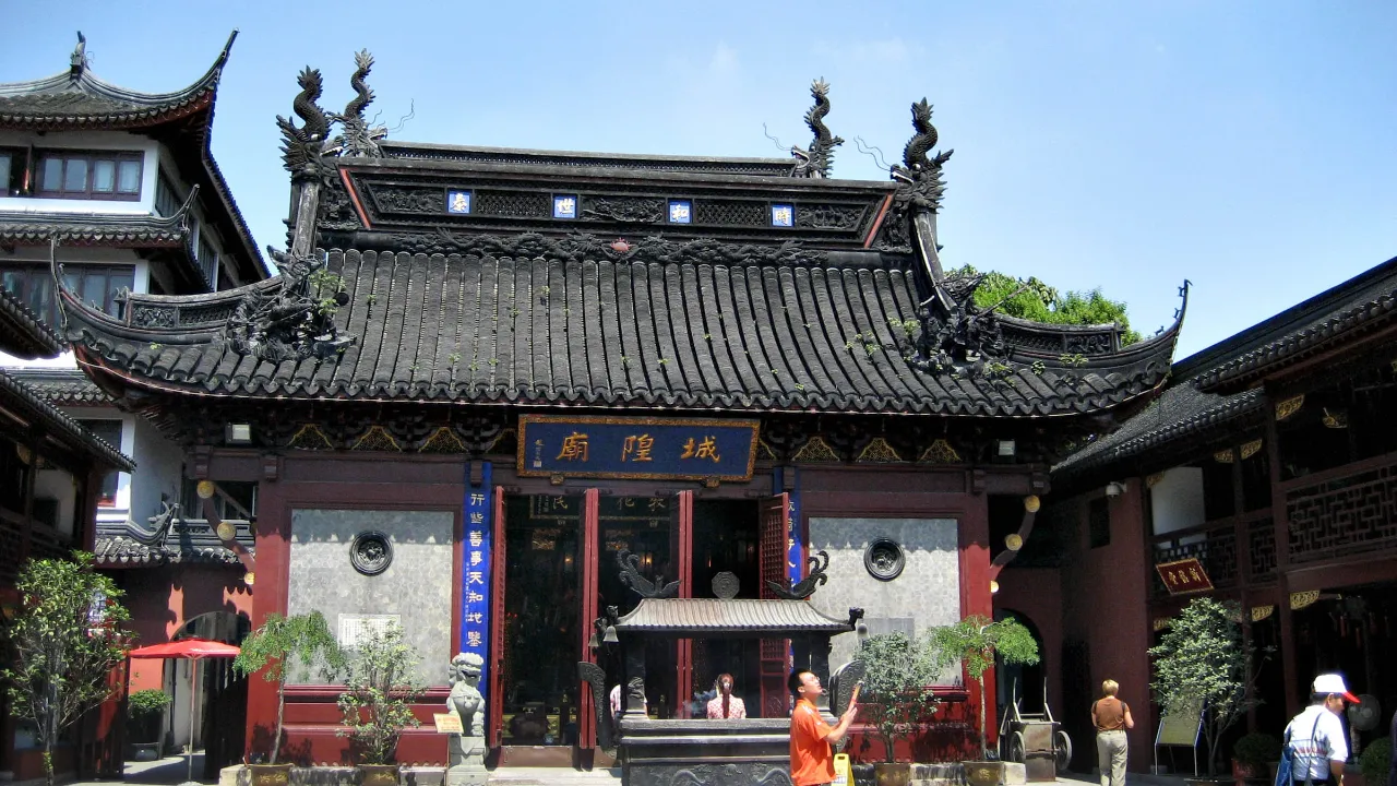 Yuyuan-temppeli Shanghaissa Yuyuan-temppeli Shanghaissa