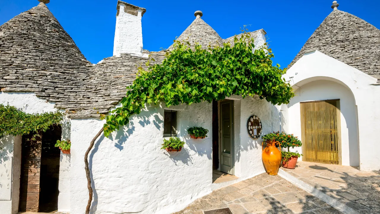 Trulli-rakennukset on rakenn Trulli-rakennukset on rakenn