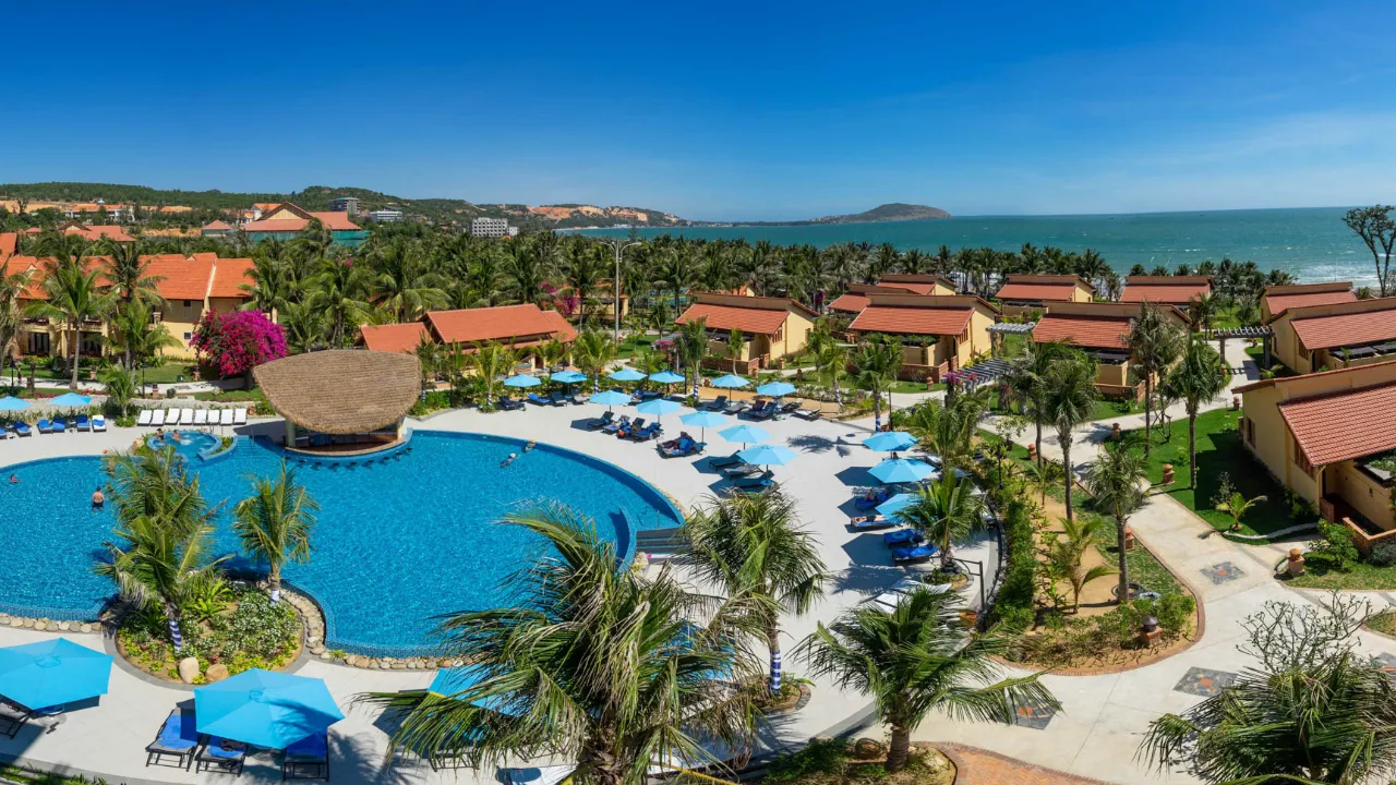 Hotel Pandanus Resort – puutarha-allas