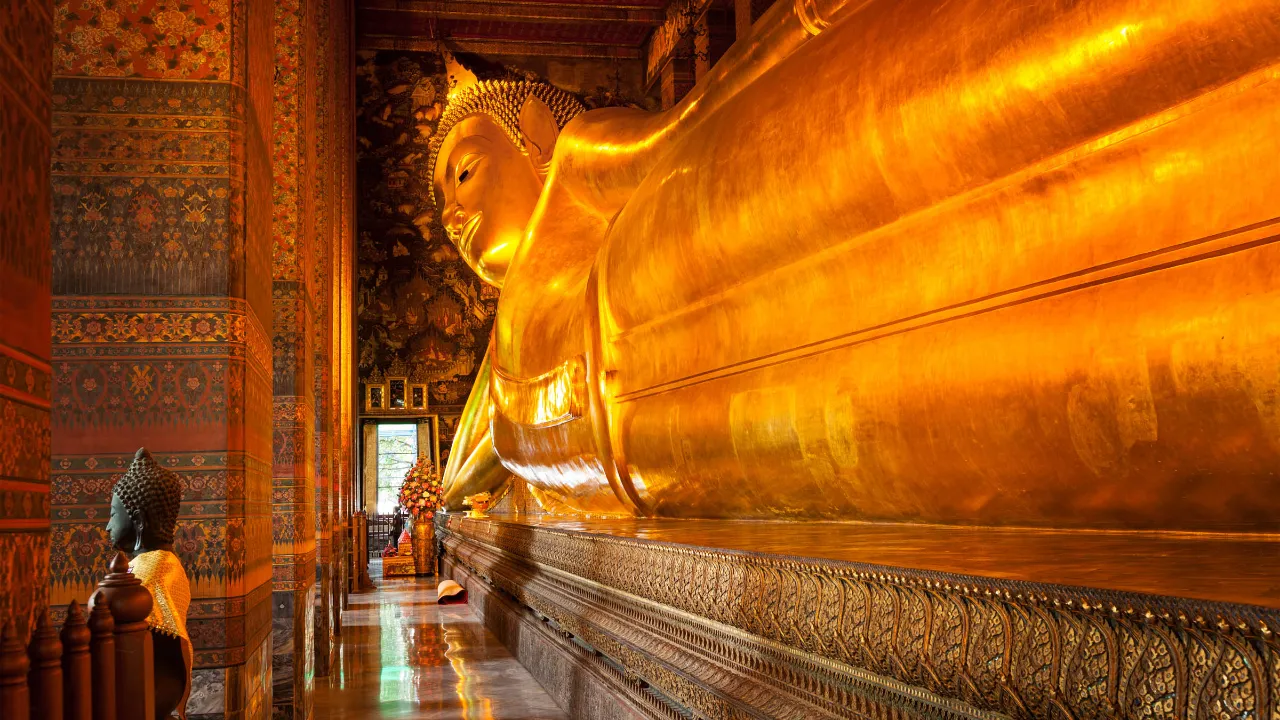 Ikoninen makaava Buddha Wat Pho